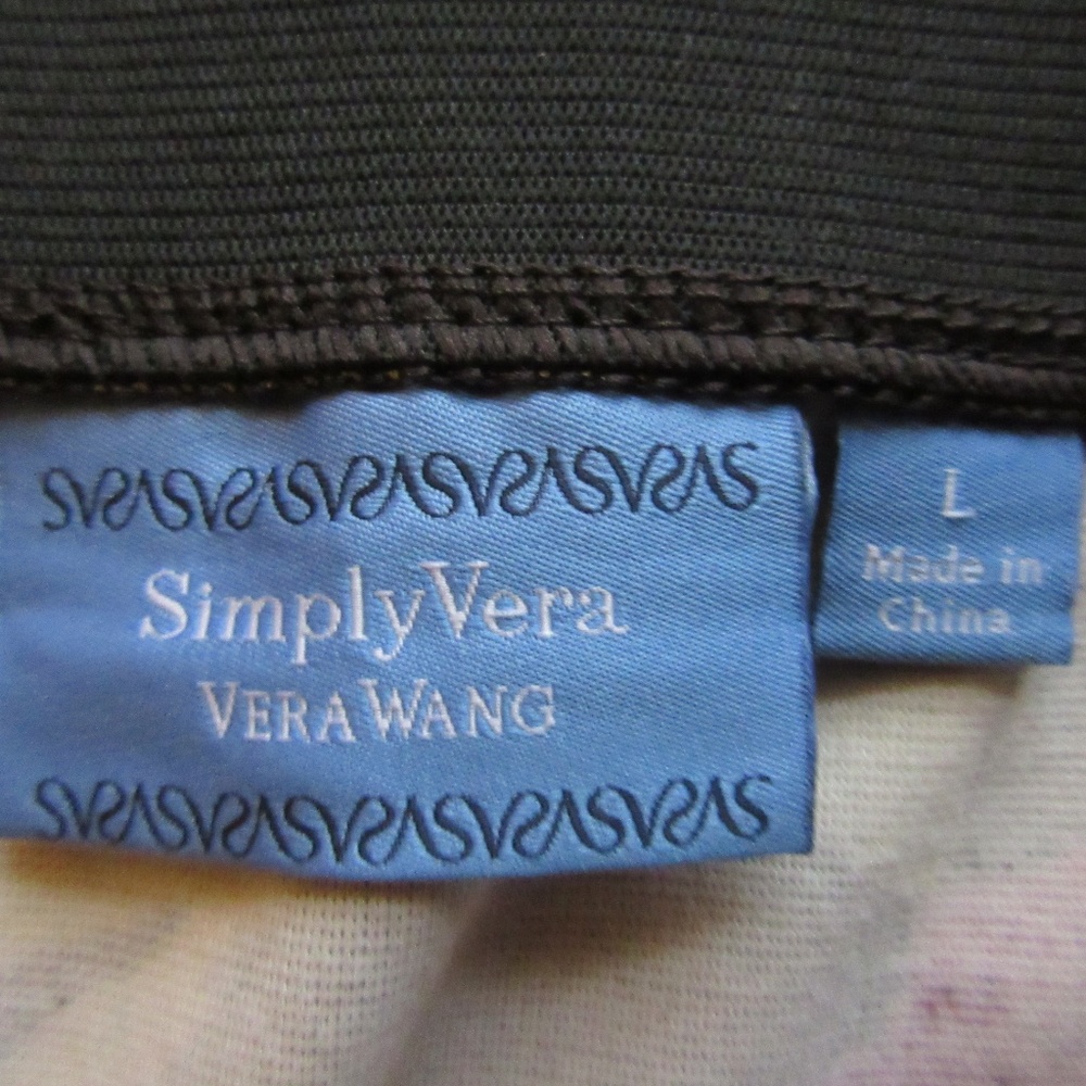 Simply Vera Vera Wang Floral Print Skirt New L - Picture 6 of 7